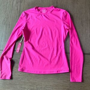 Puma Women's Long Sleeve Pink Top